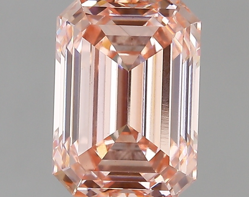3.16ct FANCY INTENSE  PINK VS1 Emerald (IGI)