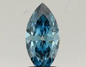 1.92ct FANCY VIVID  BLUE VS1 Marquise Old Miner (IGI)