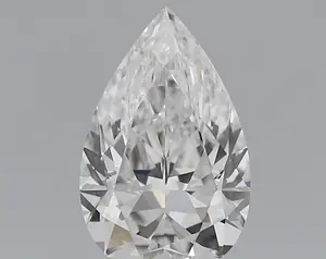 1.86ct D VVS2 Pear (IGI)