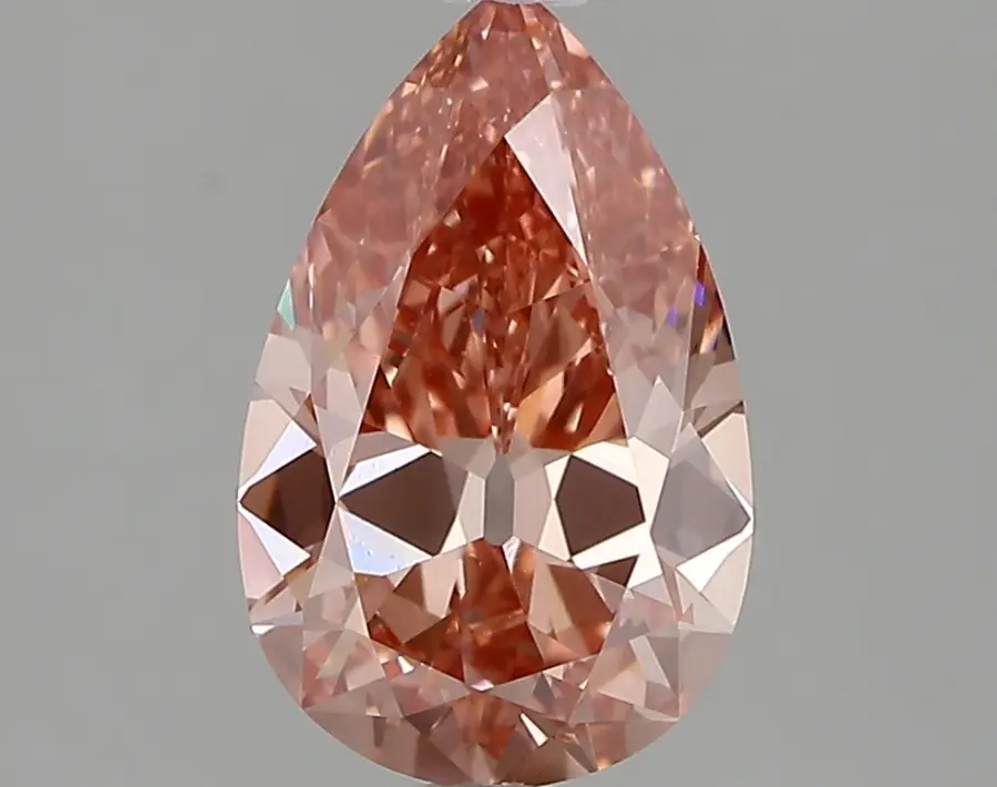 1.86ct FANCY VIVID  PINK VVS1 Pear (IGI)