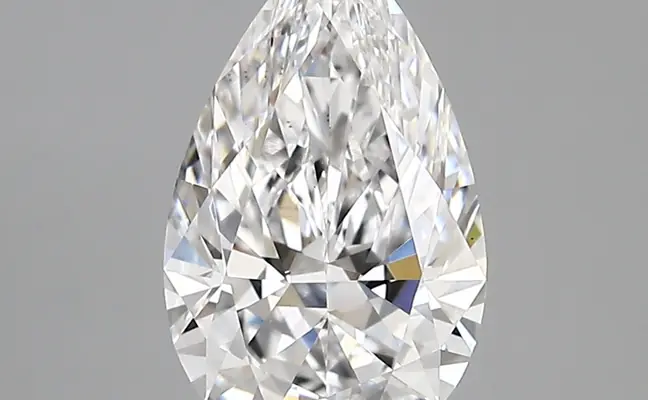 1.86ct D VS1 Pear (IGI)