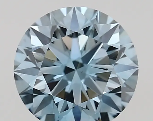 1.84ct FANCY VIVID  BLUE SI1 Round (IGI)