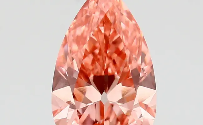 1.83ct FANCY VIVID  PINK VS1 Pear (IGI)