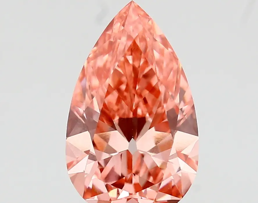 1.83ct FANCY VIVID  PINK VS1 Pear (IGI)