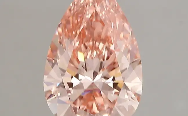 1.82ct FANCY VIVID  PINK VS1 Pear (IGI)