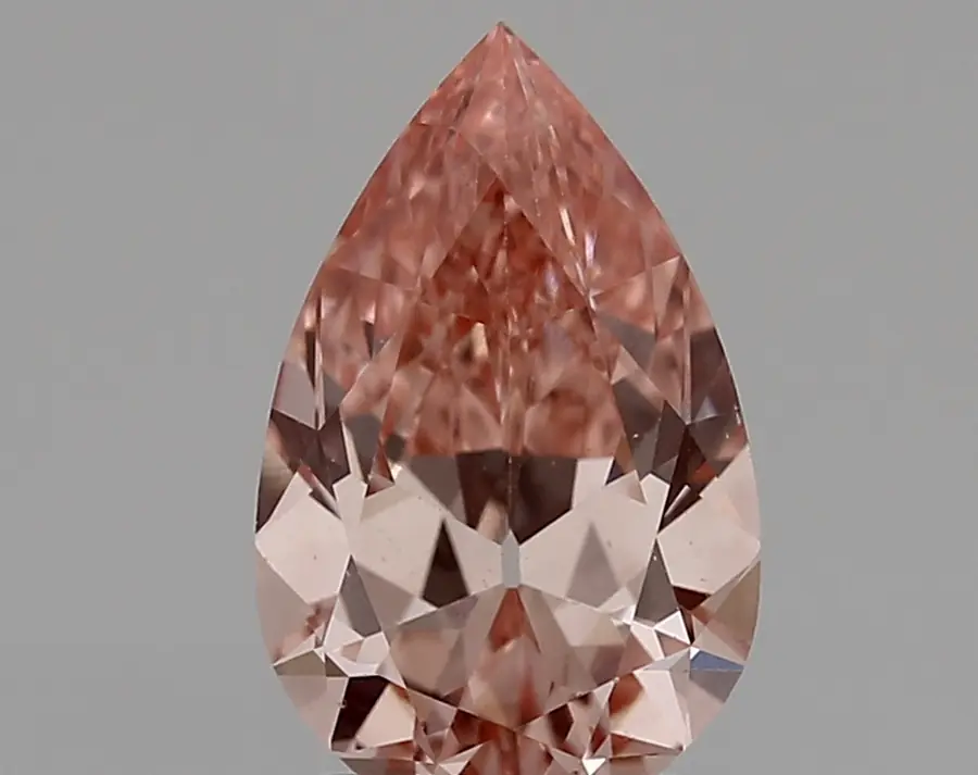 1.81ct FANCY VIVID  PINK VS1 Pear (IGI)