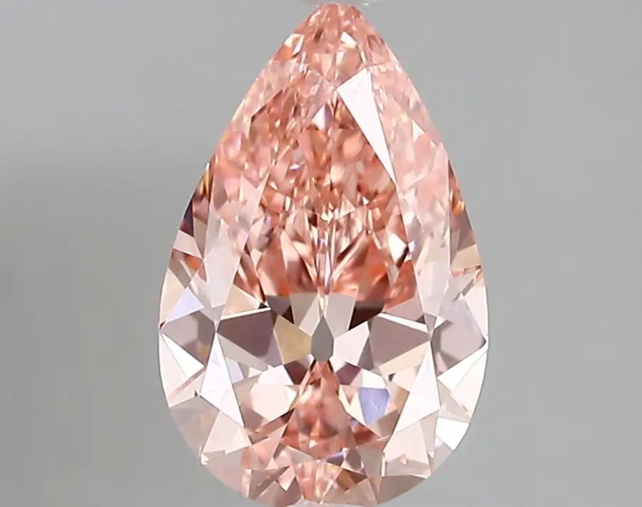 1.81ct FANCY VIVID  PINK VVS1 Pear (IGI)