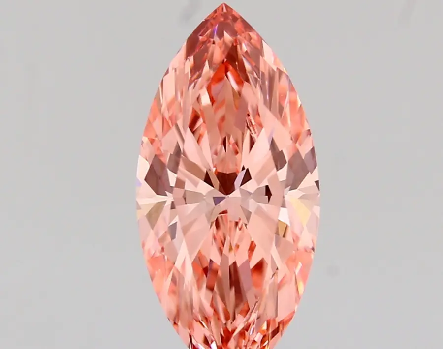 1.81ct FANCY VIVID  PINK VVS2 Marquise (IGI)