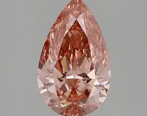 1.80ct FANCY VIVID  PINK VS1 Pear (IGI)