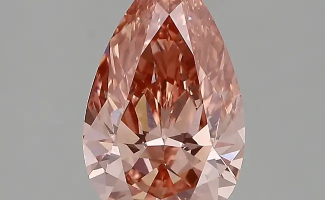 1.80ct FANCY VIVID  PINK VS1 Pear (IGI)