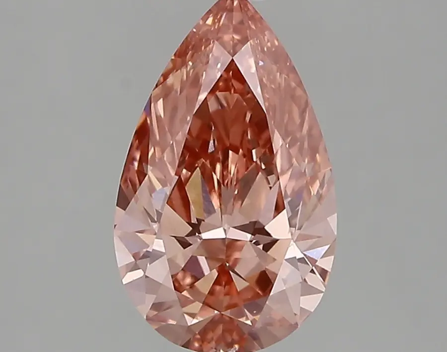 1.80ct FANCY VIVID  PINK VS1 Pear (IGI)