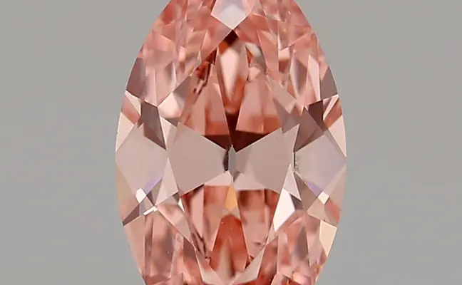 1.78ct FANCY VIVID  PINK VVS2 Moval (IGI)