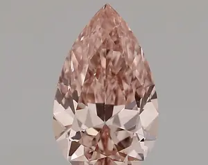 1.75ct FANCY VIVID  PINK VVS2 Pear (IGI)