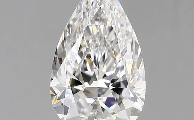 1.71ct D VVS2 Pear (IGI)