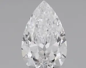 1.67ct D VS1 Pear (IGI)