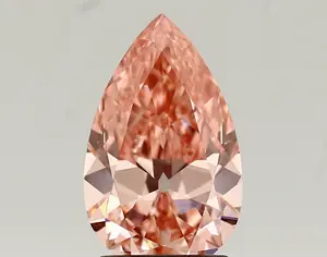 1.66ct FANCY VIVID  PINK VS1 Pear (IGI)