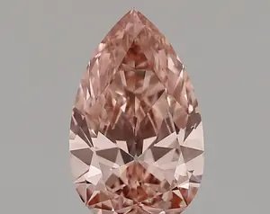 1.64ct FANCY VIVID  PINK VVS2 Pear (IGI)