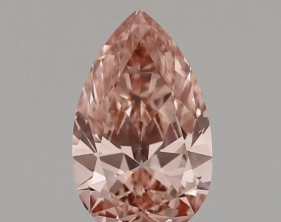 1.64ct FANCY VIVID  PINK VVS2 Pear (IGI)