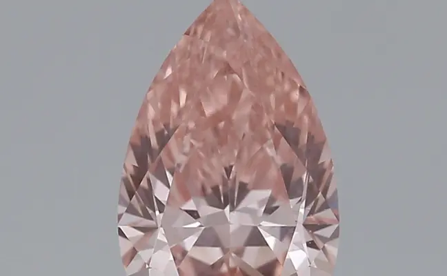 1.64ct FANCY VIVID  PINK VVS2 Pear (IGI)