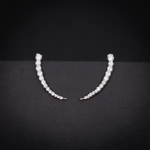 Lab Grown Diamond Eternity Earrings