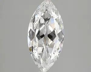 1.63ct E VS1 Marquise Old Miner (IGI)