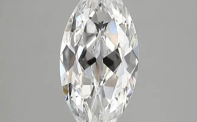 1.63ct E VS1 Marquise Old Miner (IGI)
