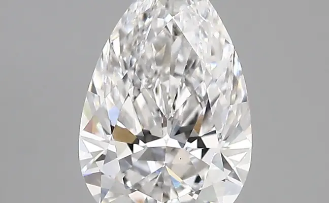 1.61ct D VS1 Pear (IGI)