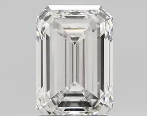1.59ct F VS1 Emerald (IGI)