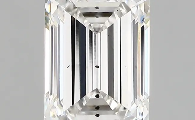 1.58ct F SI1 Emerald (IGI)