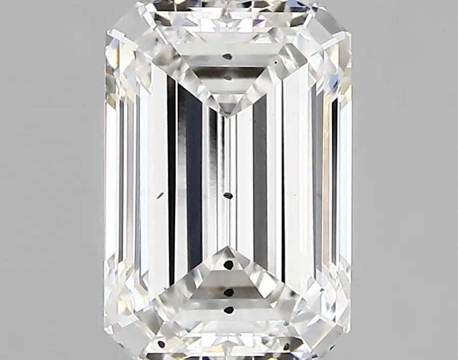 1.58ct F SI1 Emerald (IGI)