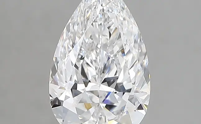 1.58ct D VVS1 Pear (IGI)