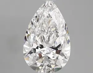 1.58ct D VVS2 Pear (IGI)