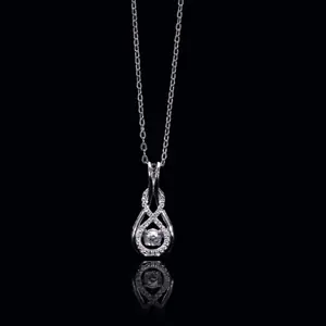 Lab Grown Diamond Infinity Pendant