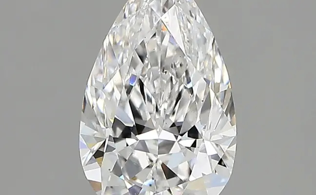 1.56ct D VS2 Pear (IGI)