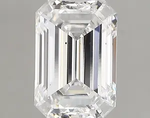1.55ct D SI1 Emerald (IGI)