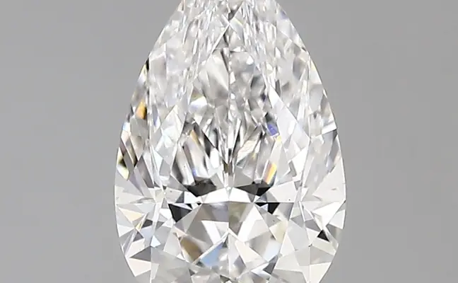 1.55ct D VS2 Pear (IGI)