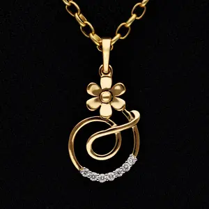 Lab Grown Diamond Blooming Flower Pendant