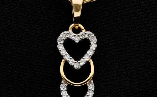 Lab Grown Diamond Heart Pendant