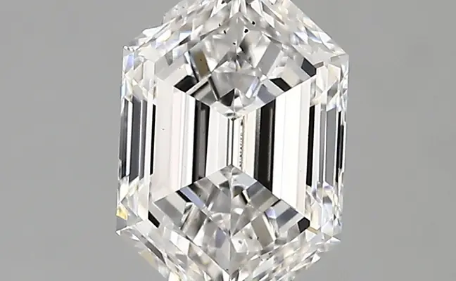 1.53ct D VS2 Long Hexagon (IGI)