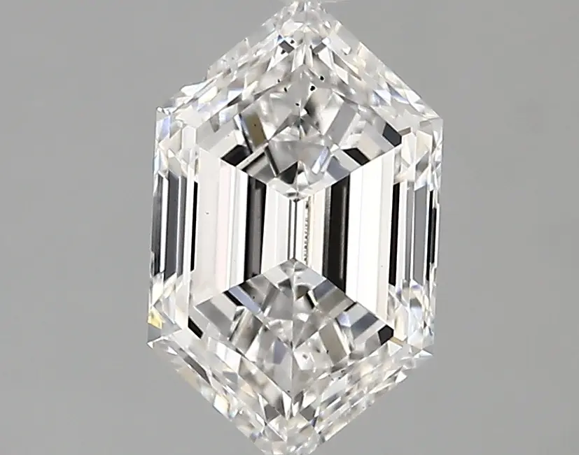 1.53ct D VS2 Long Hexagon (IGI)