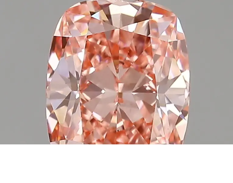 1.53ct FANCY VIVID  PINK VS2 Cushion (IGI)