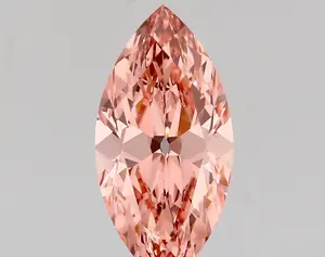 1.51ct FANCY VIVID  PINK VS1 Marquise Old Miner (IGI)