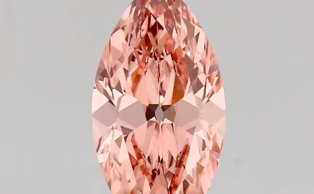 1.51ct FANCY VIVID  PINK VS1 Marquise Old Miner (IGI)