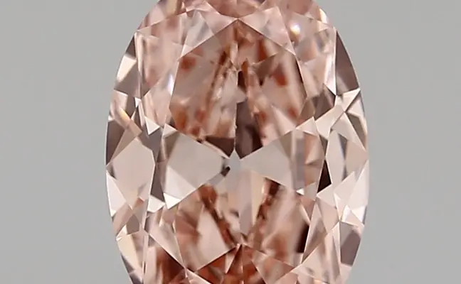 1.50ct FANCY INTENSE  PINK VVS2 Oval Old Miner (IGI)