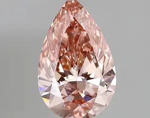 1.48ct FANCY INTENSE  PINK VS1 Pear (IGI)