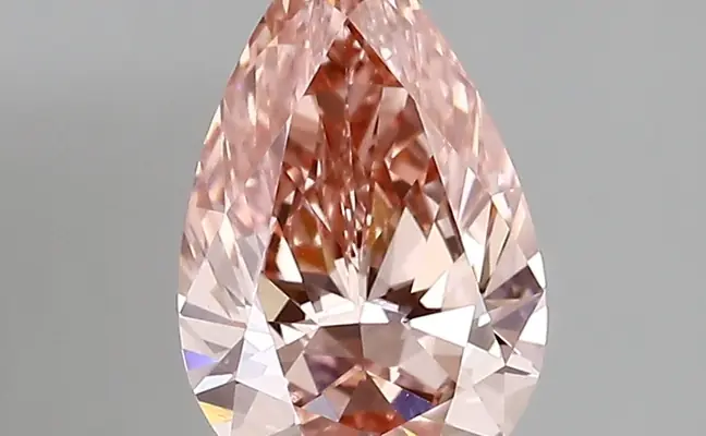 1.48ct FANCY INTENSE  PINK VS1 Pear (IGI)