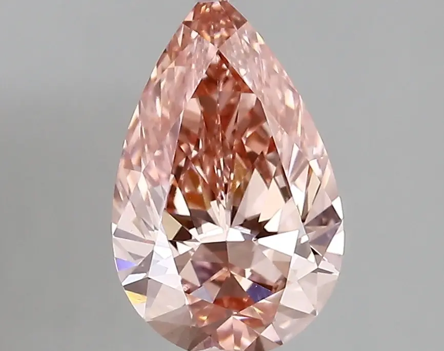 1.48ct FANCY INTENSE  PINK VS1 Pear (IGI)