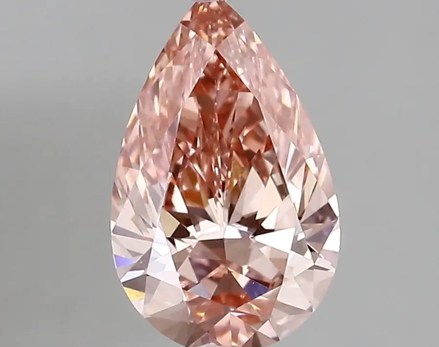 1.48ct FANCY INTENSE  PINK VS1 Pear (IGI)
