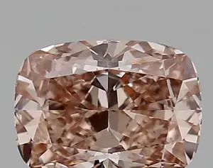 1.46ct FANCY INTENSE  PINK VS1 Cushion (IGI)