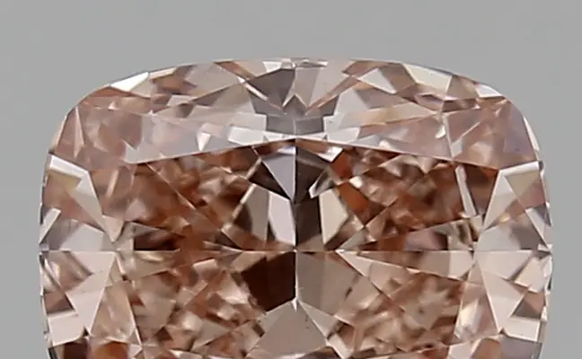 1.46ct FANCY INTENSE  PINK VS1 Cushion (IGI)